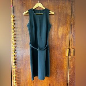 BLACK THEORY BELTED TANK DRESS